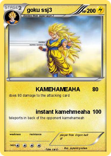 Pokemon goku ssj3
