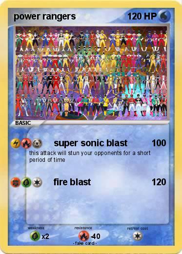 Pokemon power rangers