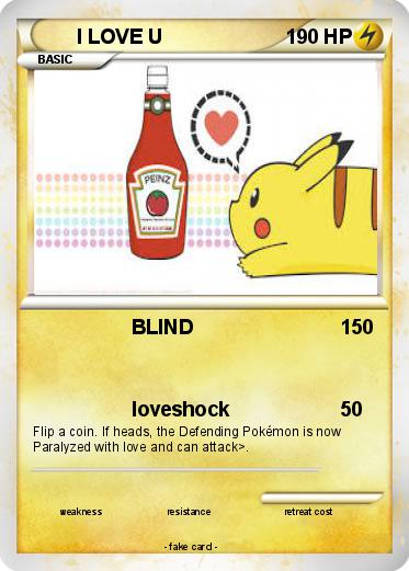 Pokemon I LOVE U
