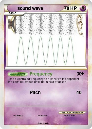Pokemon sound wave