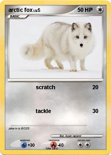 Pokemon arctic fox