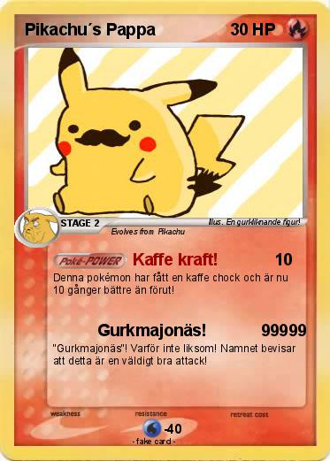 Pokemon Pikachu´s Pappa
