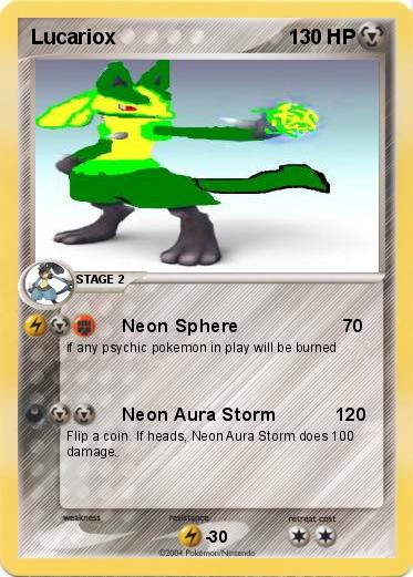 Pokemon Lucariox