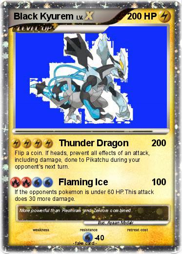 Pokemon Black Kyurem