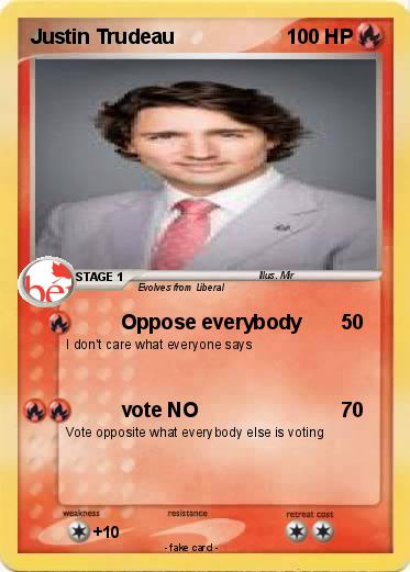 Pokemon Justin Trudeau
