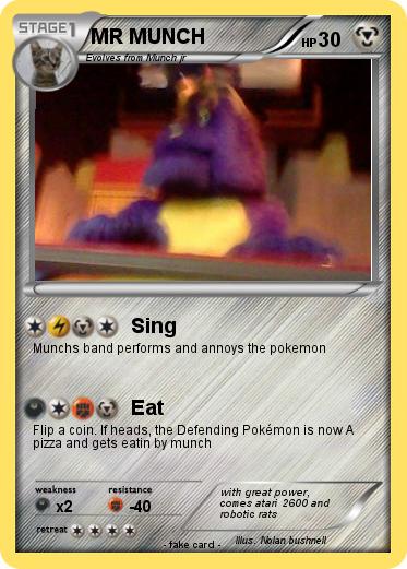 Pokemon MR MUNCH