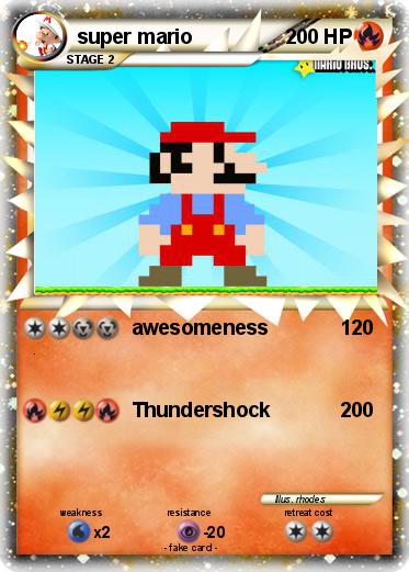 Pokemon super mario