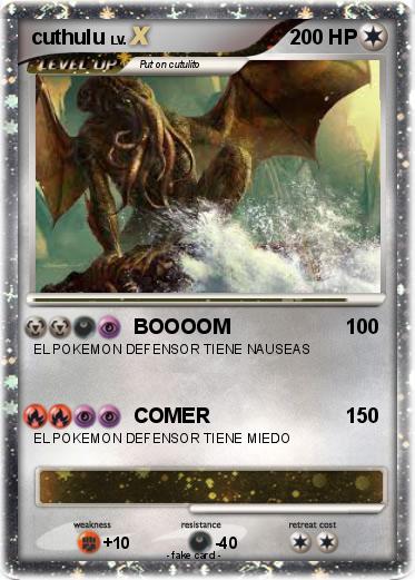 Pokemon cuthulu