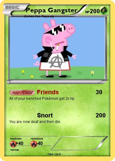 Pokemon Peppa Gangster