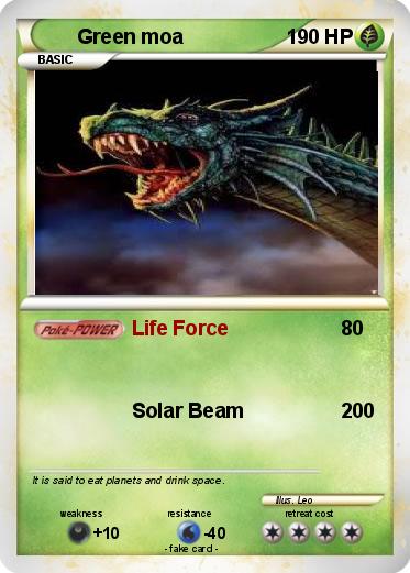 Pokemon Green moa