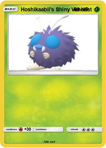 Pokemon Hoshikaabii's Shiny Venonat