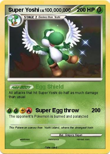 Pokemon Super Yoshi