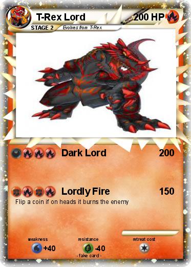 Pokemon T-Rex Lord
