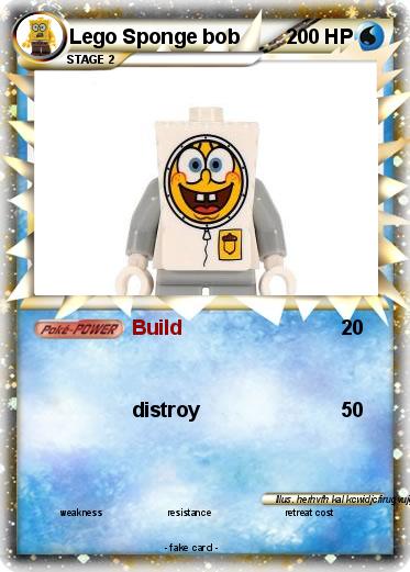 Pokemon Lego Sponge bob