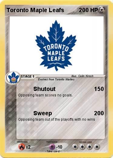 Pokemon Toronto Maple Leafs
