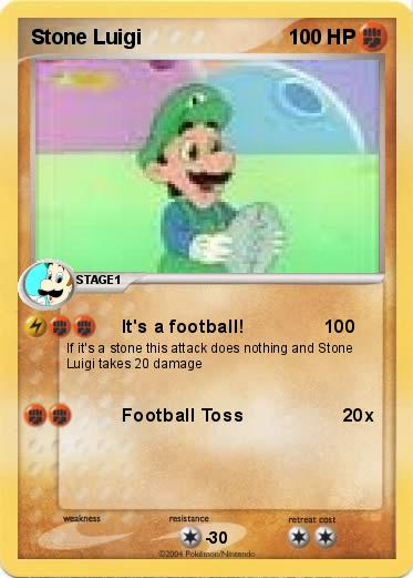 Pokemon Stone Luigi