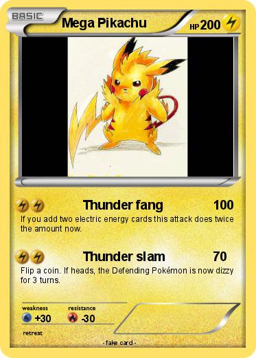 Pokemon Mega Pikachu