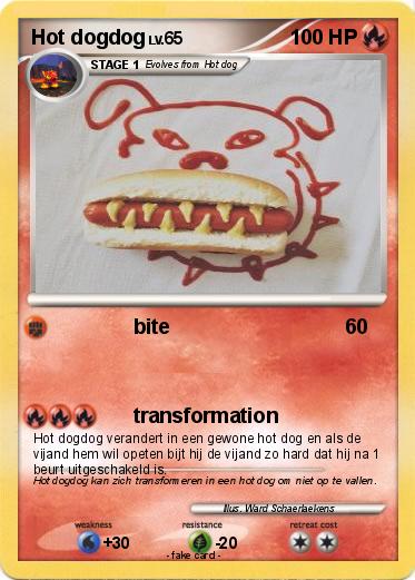 Pokemon Hot dogdog