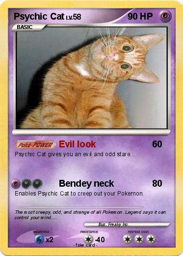 Pokemon Psychic Cat