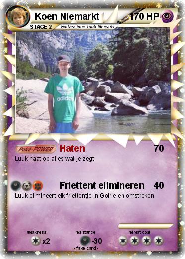Pokemon Koen Niemarkt