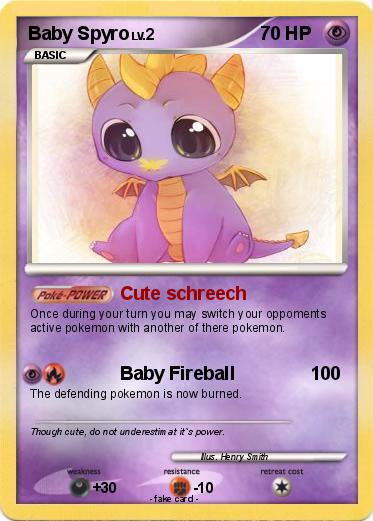 Pokemon Baby Spyro