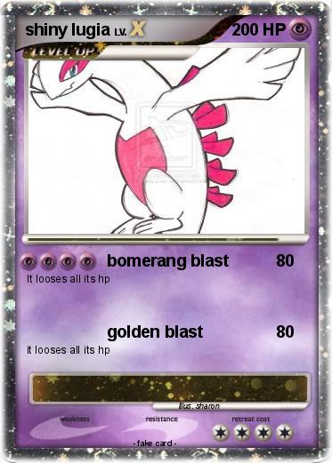 Pokemon shiny lugia