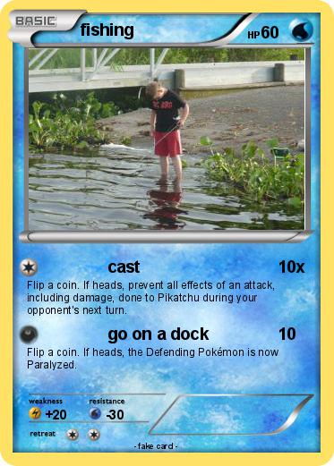 Pokemon fishing