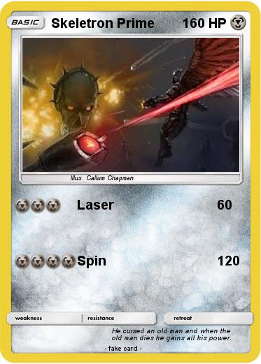 Pokemon Skeletron Prime