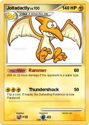 Pokemon Joltadactly