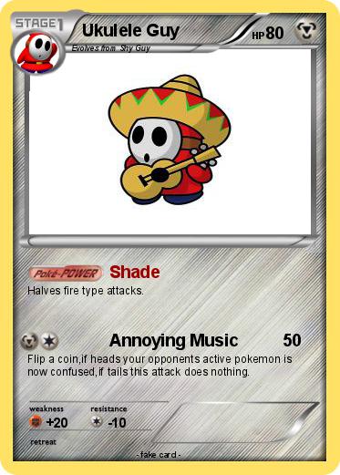 Pokemon Ukulele Guy