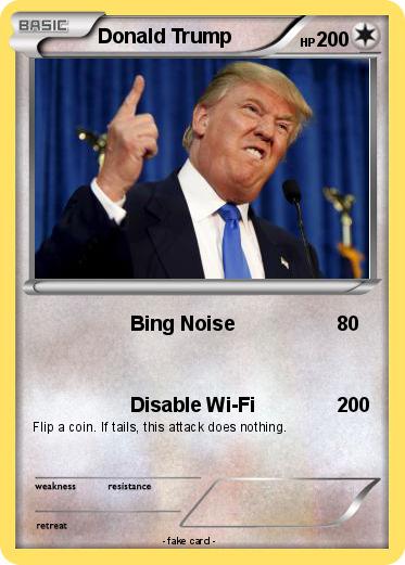 Pokemon Donald Trump