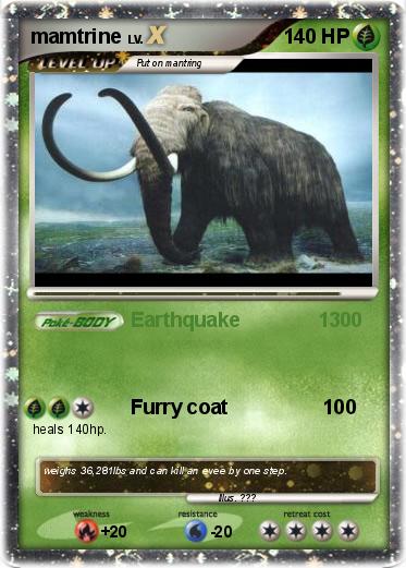Pokemon mamtrine