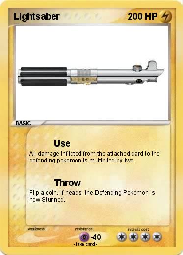 Pokemon Lightsaber