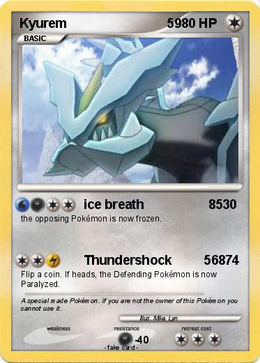 Pokemon Kyurem                            59