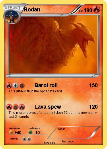 Pokemon Rodan