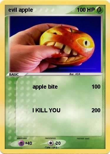 Pokemon evil apple