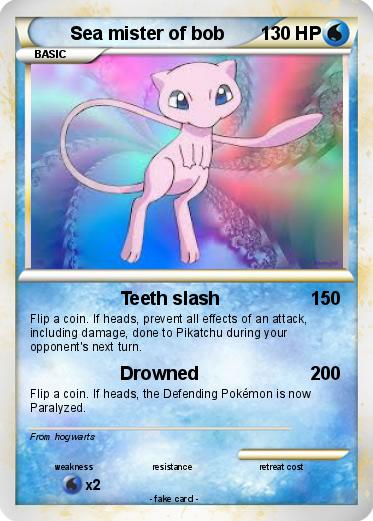 Pokemon Sea mister of bob
