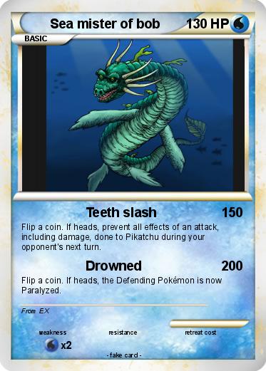 Pokemon Sea mister of bob