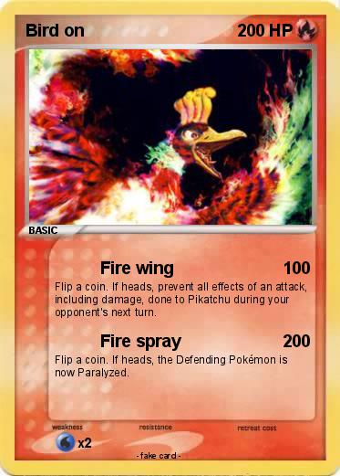Pokemon Bird on
