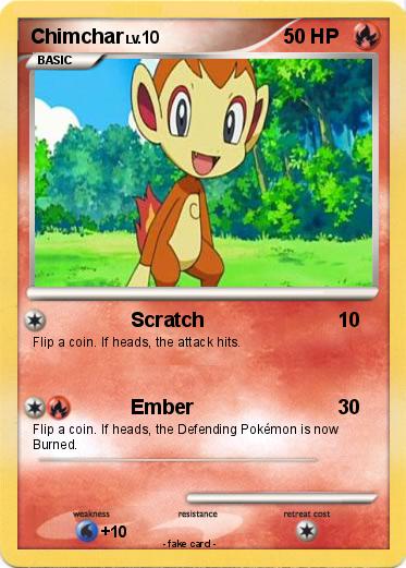 Pokemon Chimchar
