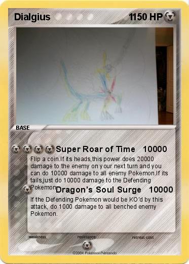 Pokemon Dialgius                              1   