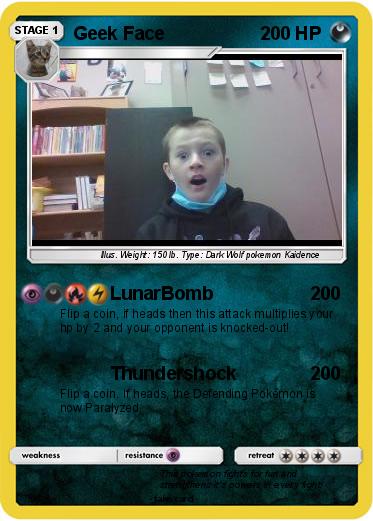 Pokemon Geek Face
