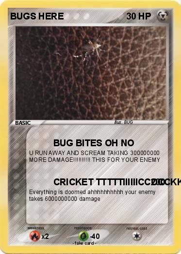 Pokemon BUGS HERE