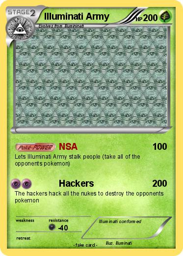 Pokemon Illuminati Army