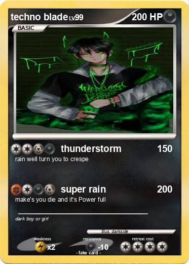 Pokemon techno blade