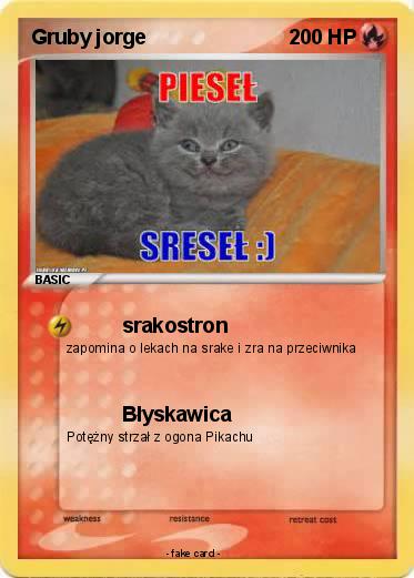 Pokemon Gruby jorge