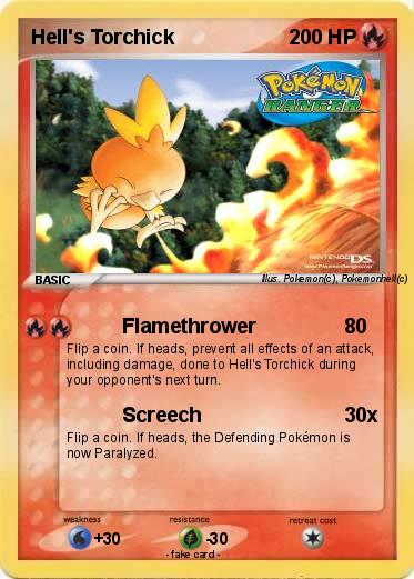 Pokemon Hell's Torchick