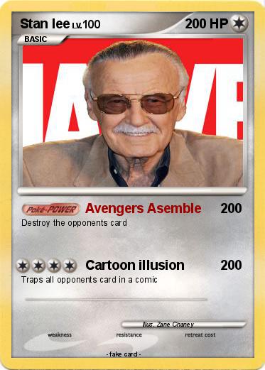Pokemon Stan lee