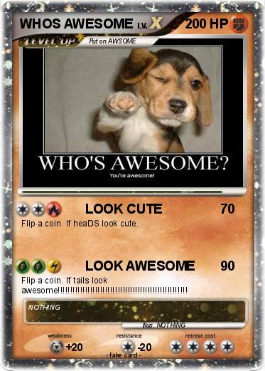 Pokemon WHOS AWESOME Pokemon WHOS AWESOME