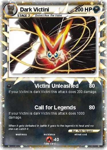 Pokemon Dark Victini